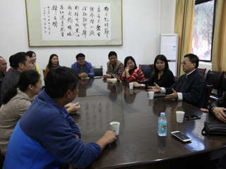 世新大学终身教育学院院长邱志淳教授来开云交流