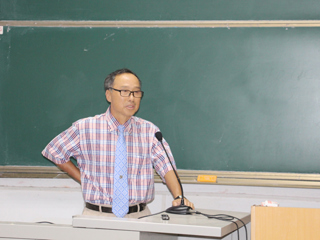 台湾交通大学张生平教授应邀来开云讲学