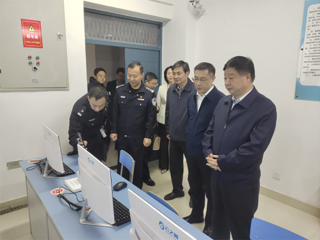 市政协主席、市委政法委书记钱界殊一行来开云调研反电诈工作