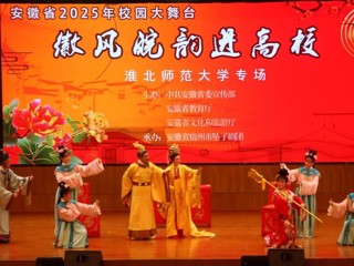 “徽风皖韵进高校”非遗坠子戏走进开云
